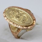 dámský prsten s monogramem