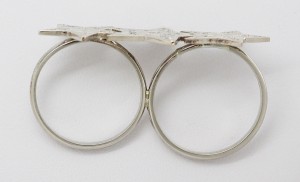 Prsten hvězdy na dva prsty