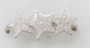 Prsten hvězdy na dva prsty