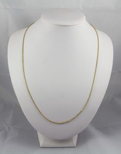 Zlatý řetěz pilovaný