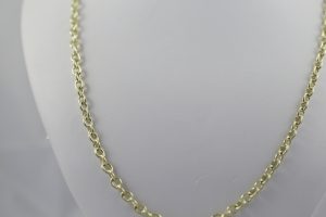 Ručně skládaný pánský řetízek