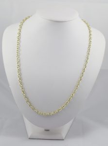 Ručně skládaný pánský řetízek