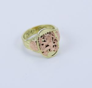 Dámský pečetní prsten se lvem